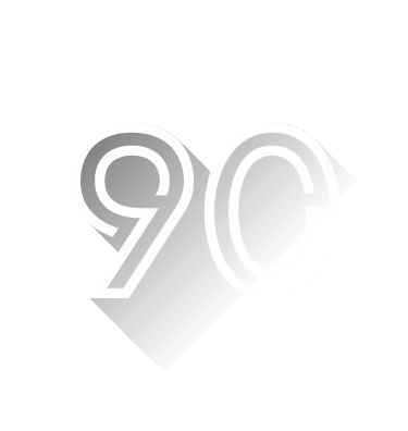 Logo 90 aniversario Radio Huesca