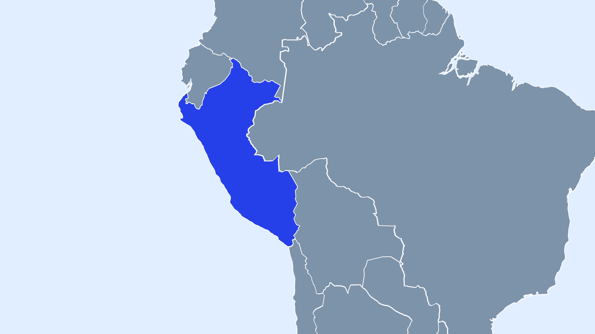 Mapa de Peru