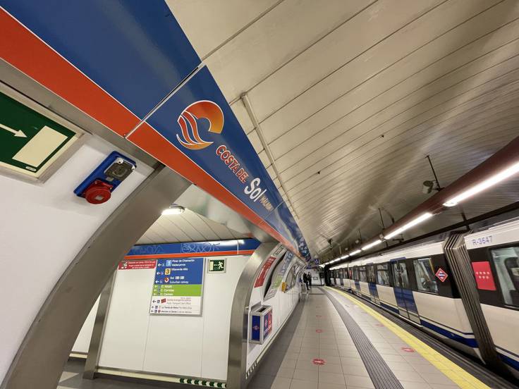 La Costa hace 'parada' en Sol, la estación de metro más transitada |  Actualidad | Cadena SER