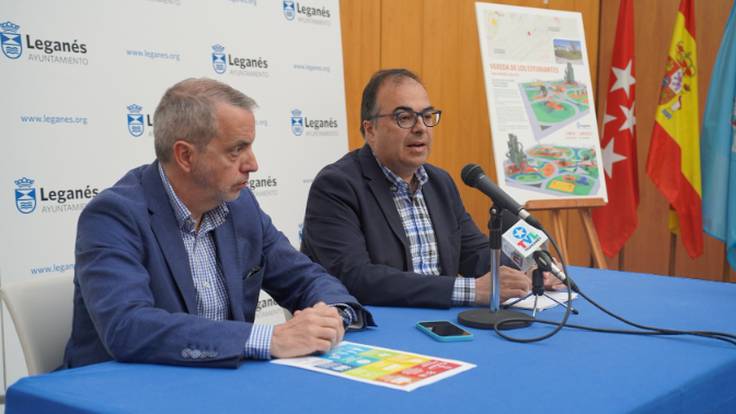 Santiago Llorente, alcalde de Leganés, anuncia nuevas inversiones en la ciudad