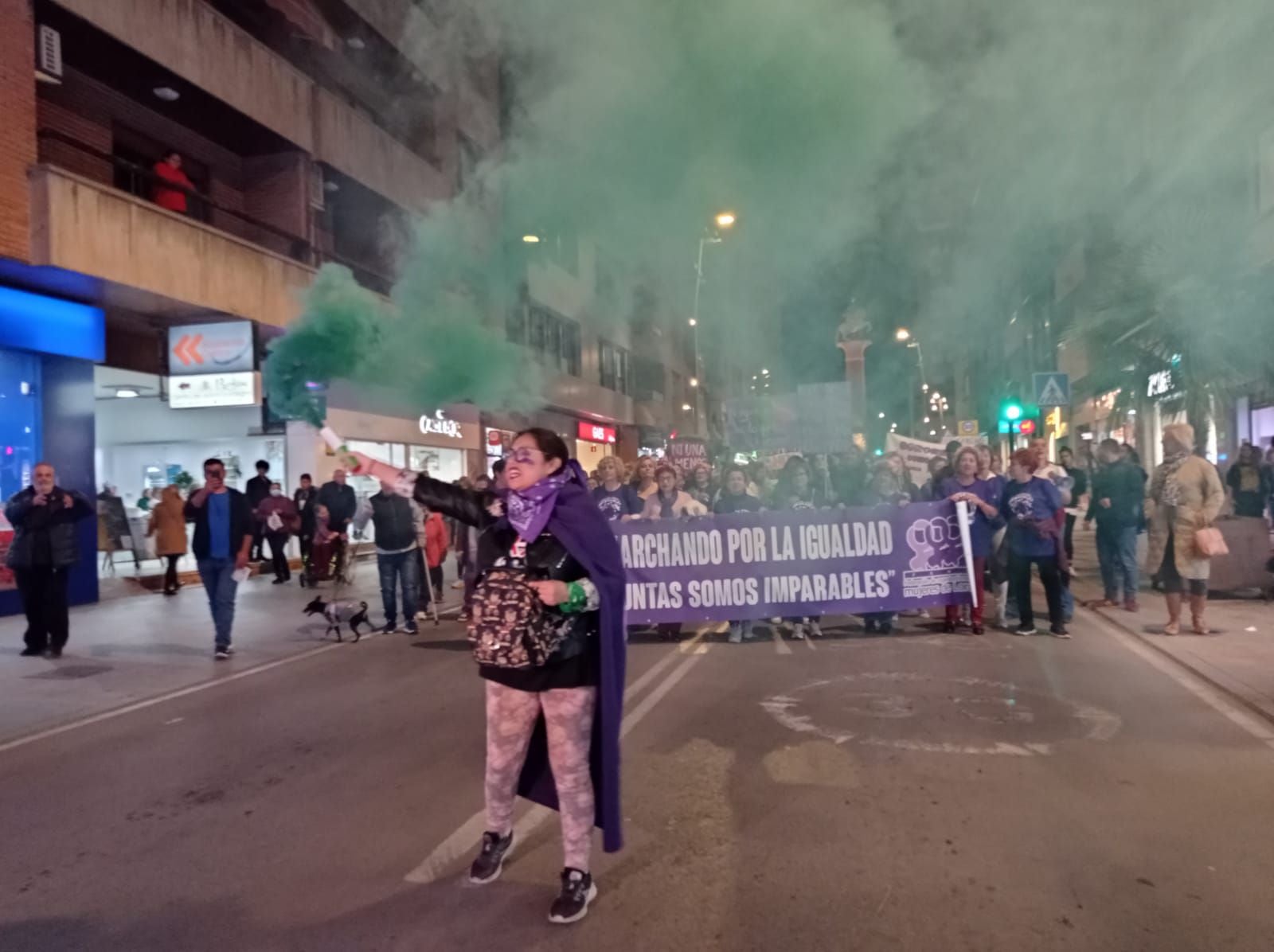 Manifestación del 8M en Lorca