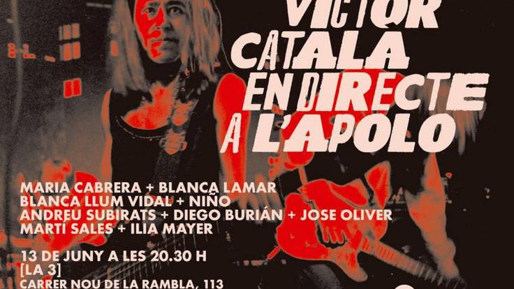 Victor Català és l&#039;estrella de la nit a l&#039;Apolo