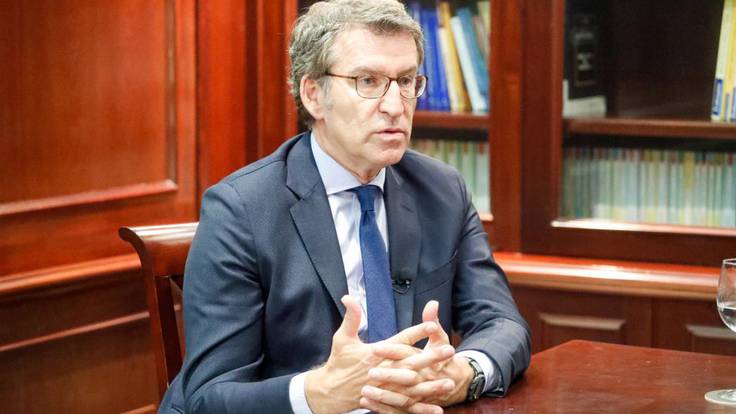 Núñez Feijóo asegura que su objetivo es &quot;ser presidente de la Xunta de Galicia los próximos 4 años&quot;