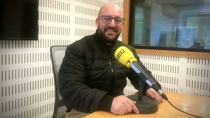 Germán Beardo (PP), en los estudios de Radio Cádiz