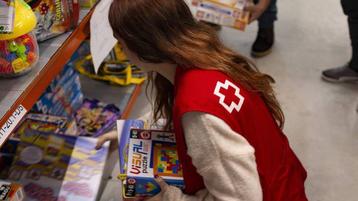 Campaña de recogida de juguetes de Cruz Roja