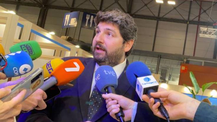 López Miras: &quot;No tengo nada que decir, me he enterado por la prensa&quot;