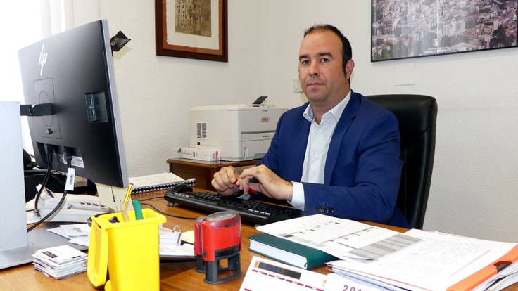 Óscar Pinar, candidato del PP a la alcaldía de Casasimarro