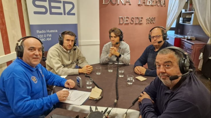 Encuentros Deportivos de Radio Huesca con Gerard Valentín y Javi Martínez