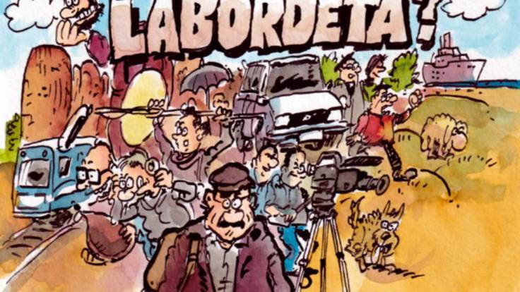 Entrevista a Carlos Azagra, que presenta su cómic ‘¿A dónde vas Labordeta? Y otras historias’ en San Sebastián de los Reyes