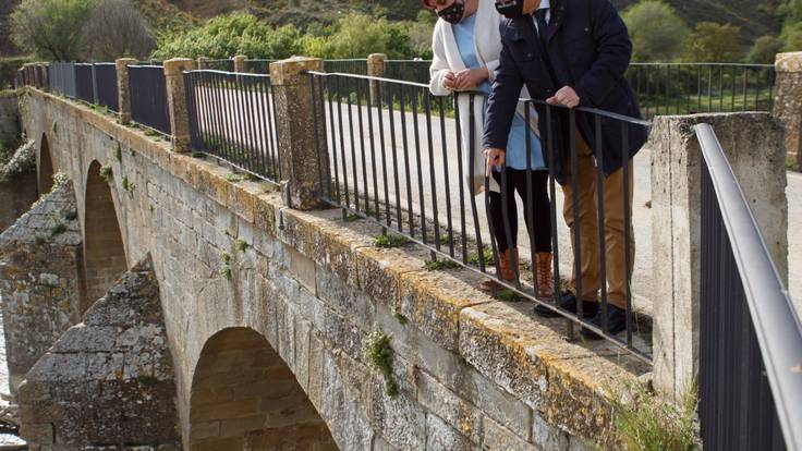 Movilidad sostenible navarra: mejoras de la seguridad y conservación del puente medieval de Andelos (05/05/2021)