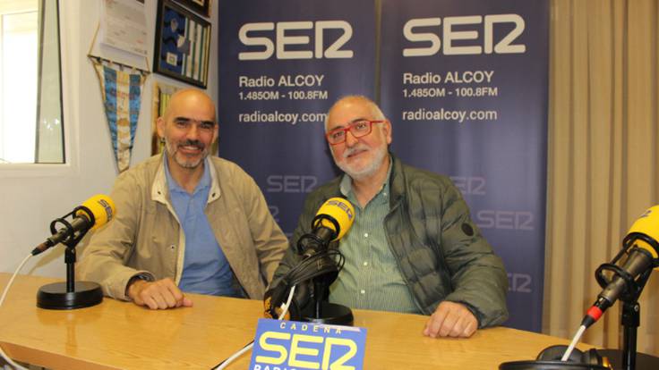 Rafa Doménech y Nacho Miró hablan sobre las actividades solidarias del Rotary Club Alcoy Font Roja (05/06/2023)