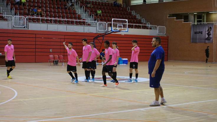 David Valverde &quot;Dada&quot;, entrenador del Nueva Elda F. S., analiza el juego del Tot Cable Futsal Ibi