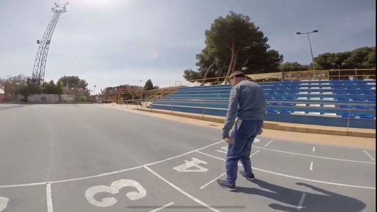Alicante Corre: El reto de Javi Porres: con 60 años y parálisis cerebral participará en una media maratón