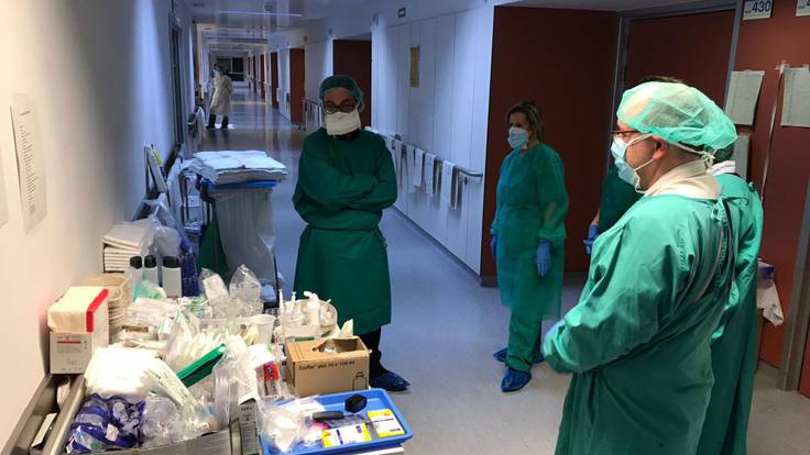 El Hospital San Pedro, epicentro del coronavirus en La Rioja