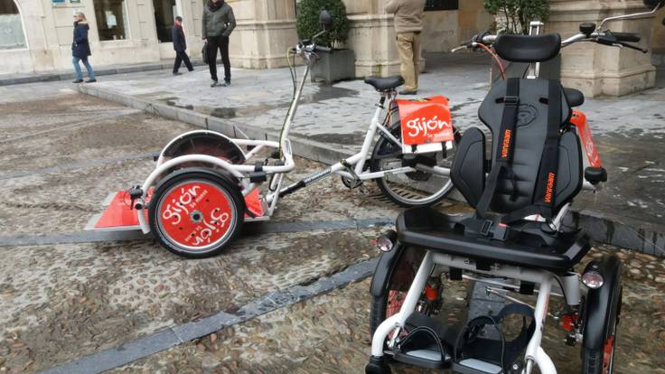Bicicletas adaptadas para personas con movilidad reducida