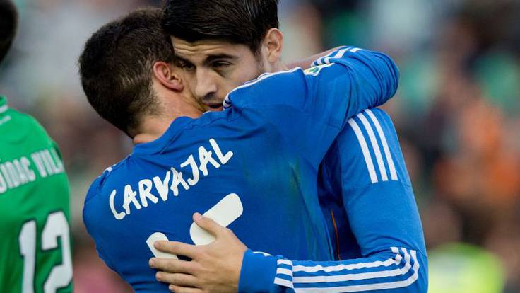 Dani Carvajal y la sinceridad de Morata por no jugar