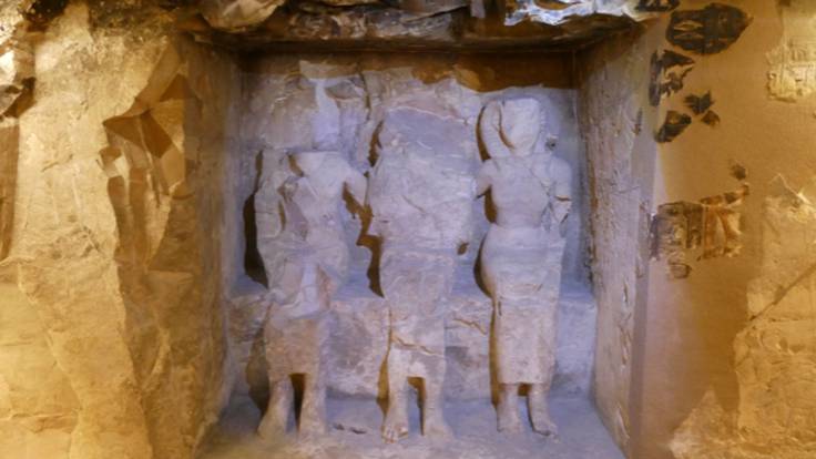 La apertura de la tumba de Djehuty, el gran tesoro de la arqueología española