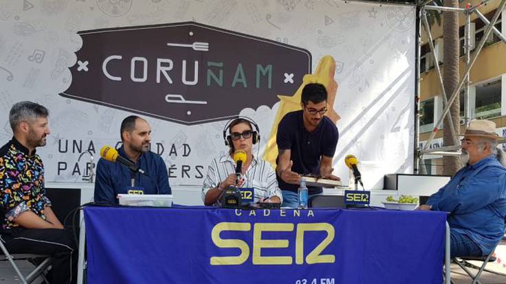 Entrevista algunos de los cocineros del Coruñam (20/09/18)