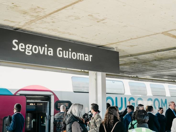 OUIGO cuenta con dos frecuencias diarias en la línea de alta velocidad Madrid-Segovia-Valladolid