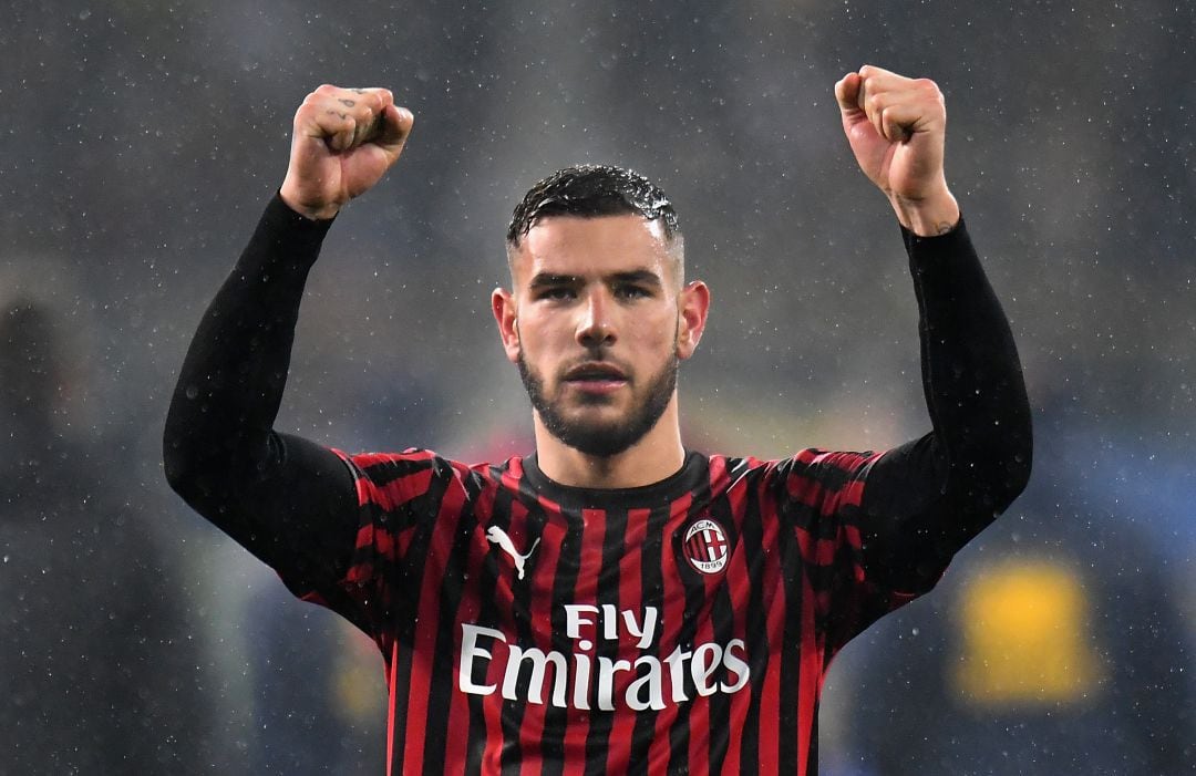 Theo Hernández, jugador del Milan 