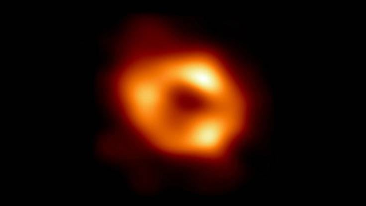 Primera imagen del agujero negro supermasivo de nuestra galaxia: así es Sagitario A