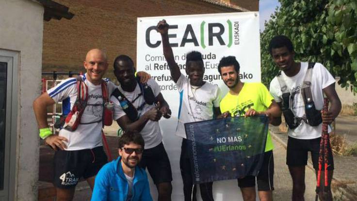 La historia de un grupo de refugiados que ha conseguido integrarse a través del running