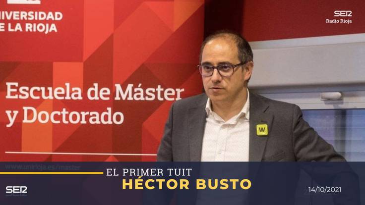 El Primer Tuit con el profesor de Química Orgánica Héctor Busto (14/10/2021)