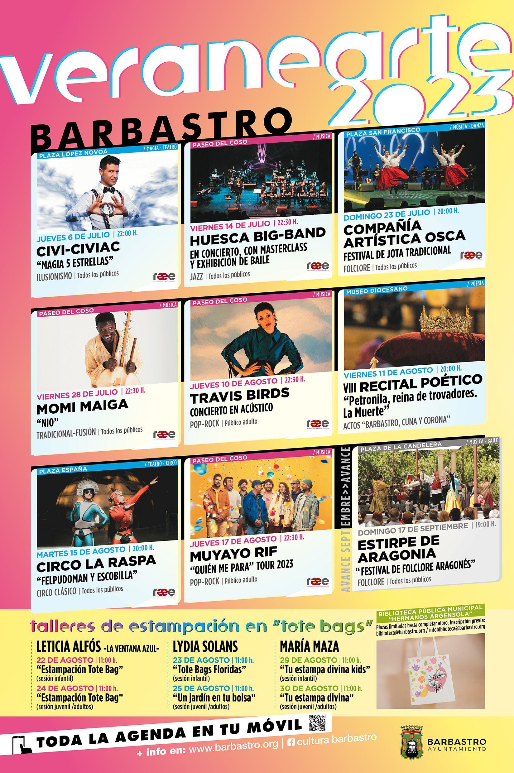 La magia de Civi Civiac levanta el telón de la programación de Veranearte  en Barbastro | Ocio y cultura | Cadena SER