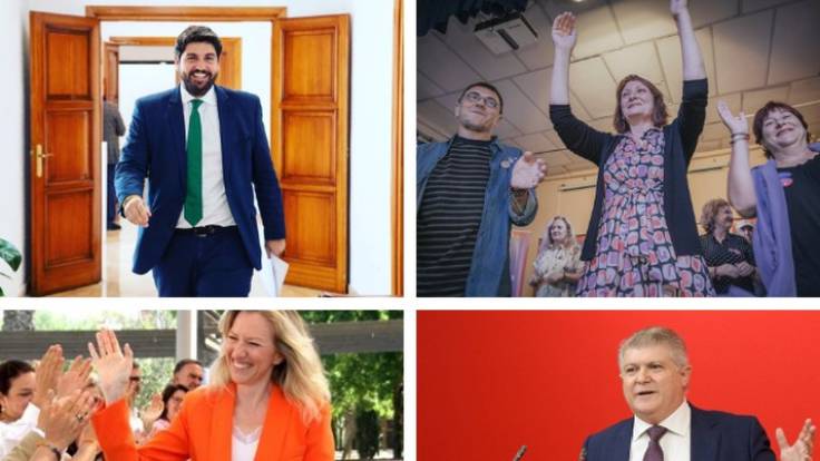 La campaña electoral en la Región de Murcia en redes sociales: ¿Qué líder tiene más seguidores?