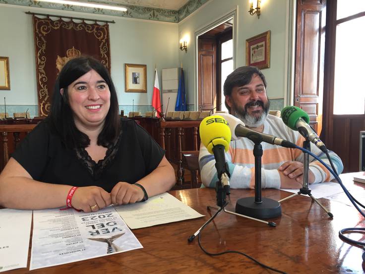 Nereida Díez y Gorka Linaza, concejales del Ayuntamiento de Castro Urdiales