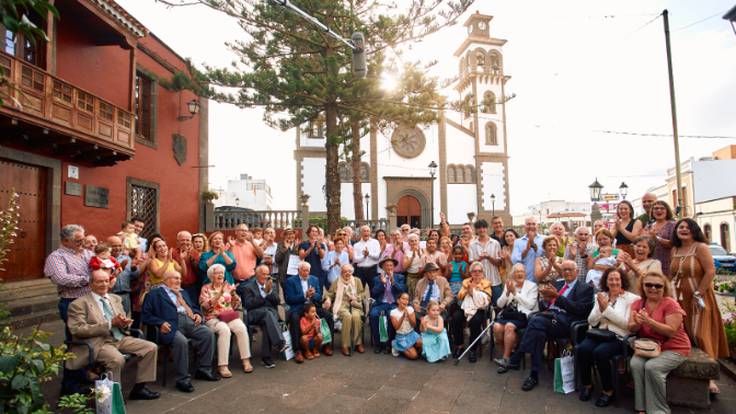 Los 12 hermanos Hernández Pérez; 1.060 años para un récord Guinness de longevidad en Gran Canaria