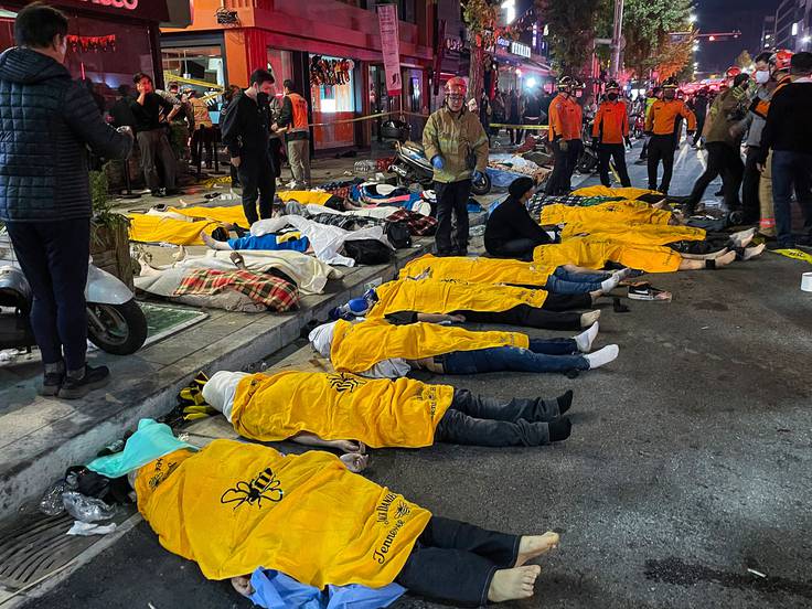 Tragedia en Seúl: una estampida durante una fiesta de Halloween deja ya 153  muertos, 19 de ellos extranjeros | Actualidad | Cadena SER