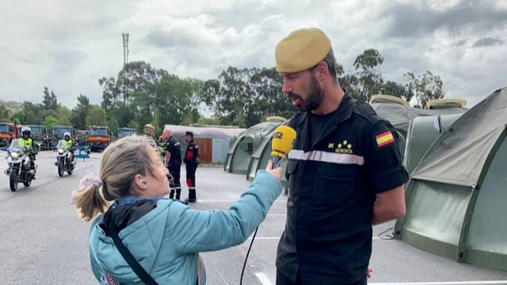 SER Gijón entrevista al capitán Roberto Moronta de la UME