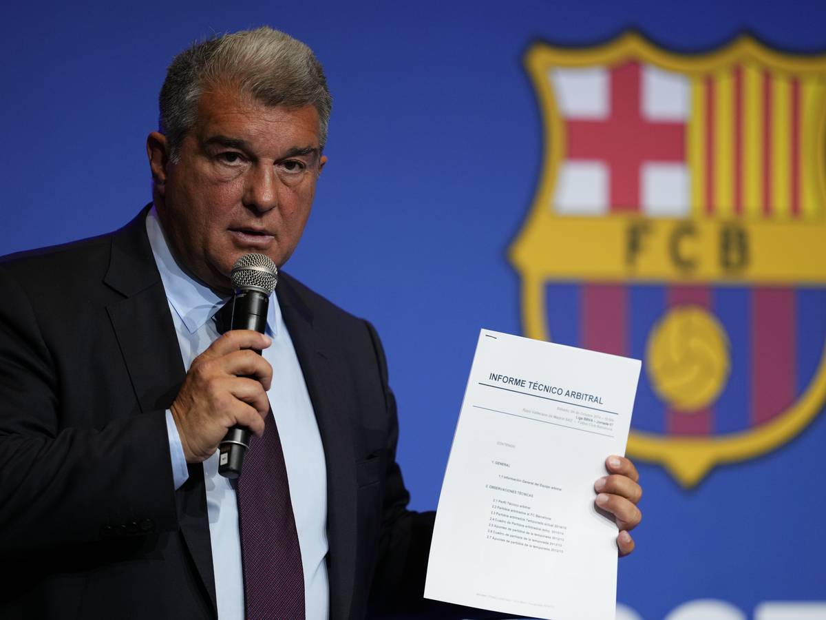 Laporta Al Ataque El Real Madrid Es Un Club Históricamente Favorecido Por Los árbitros Es El 6538