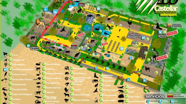 Infozoos denuncia que el Zoo de Castellar incumple la normativa