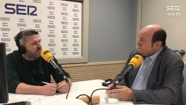 Ortuzar revela que reunió en abril a Cerdán (PSOE) y Turull (Junts): &quot;Querían iniciar un deshielo de las relaciones&quot;