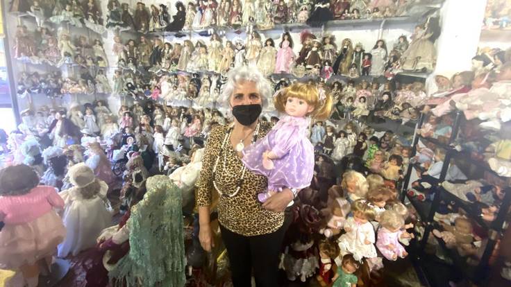3.000 muñecas residen en pleno centro de Logroño