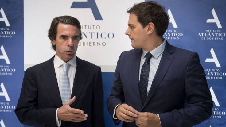 Punto y Pérez | Aznar adopta legalmente a Albert Rivera