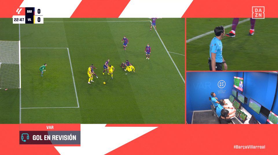 ¿Por qué se anula el gol de Gerard Moreno? Iturralde analiza la polémica del Barça-Villarreal