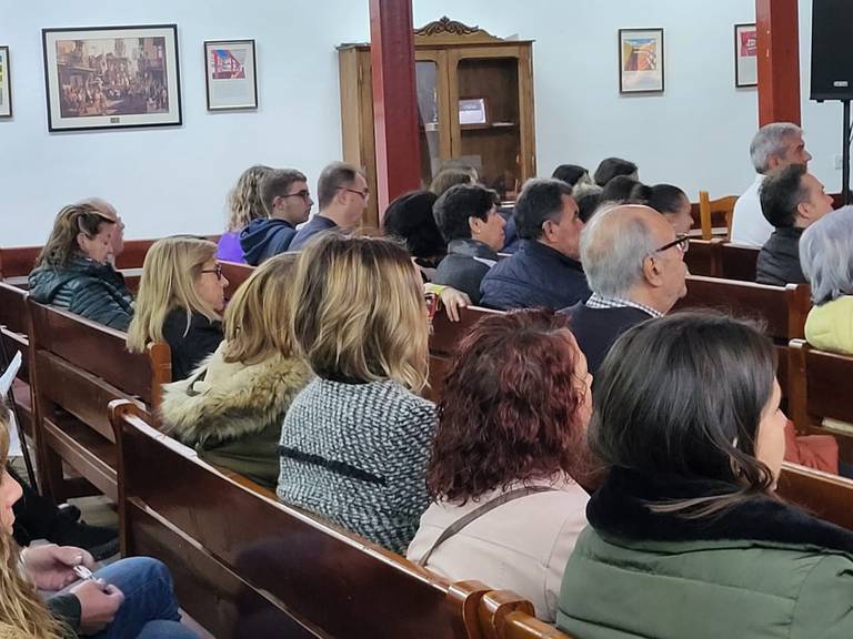 Público asistente al foro de la España Despoblada de Garrovillas de Alconetar