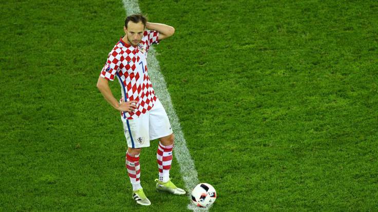 Rakitic se mostró triste por la eliminación de Croacia