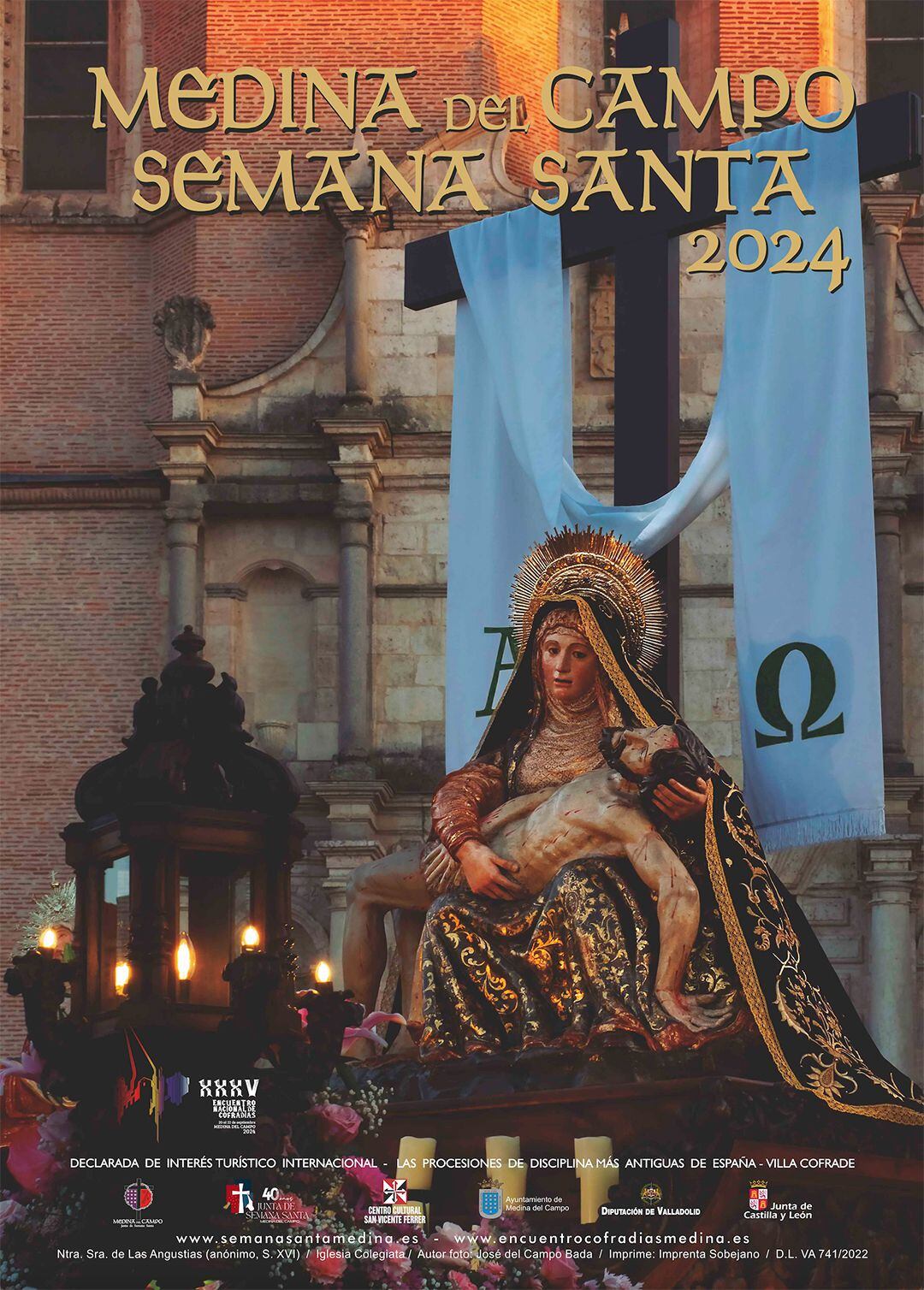 Cartel del Cartel de la Semana Santa 2024 de Medina del Campo