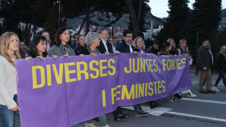Ximo Puig habla sobre la violencia de género en Alcoy (08/03/2023)