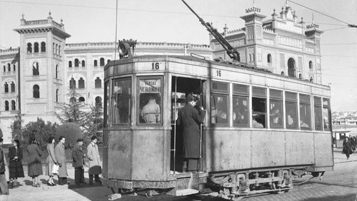 Se cumplen 50 años del desmantelamiento de la última red de tranvías de Madrid