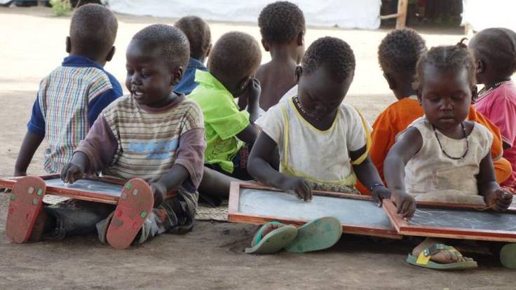 &#039;Queremos construir un colegio en Sudán del Sur&#039;