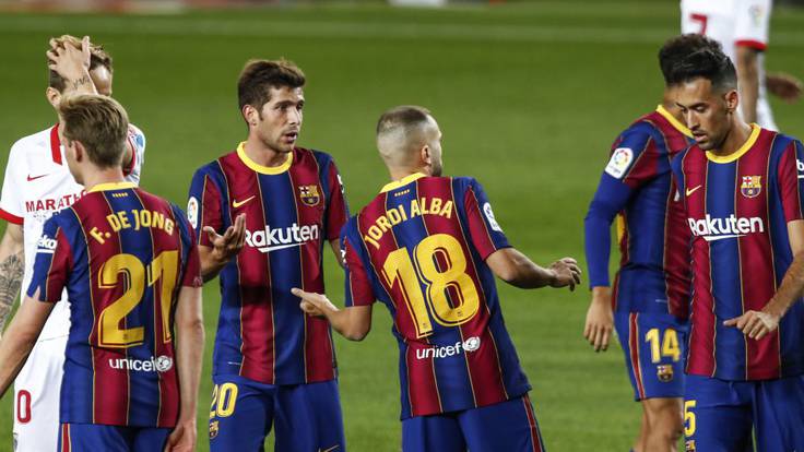 El Barça plantea de inicio una rebaja de más del 50% para los pesos pesados de la plantilla