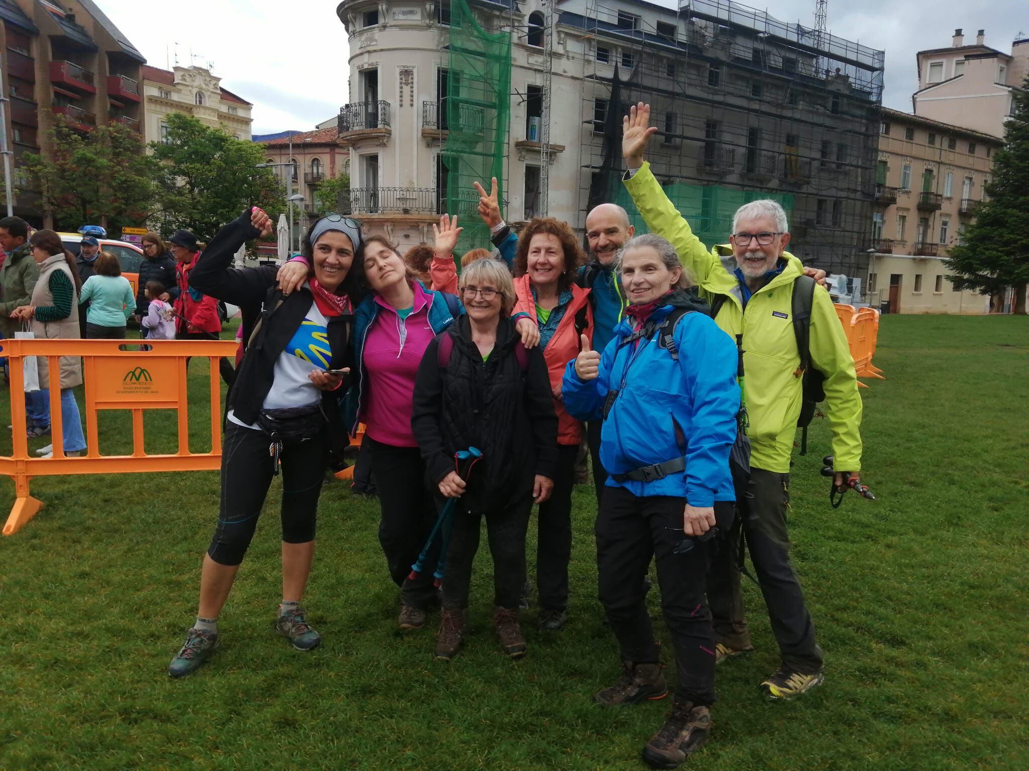 La marcha de la Solana se completó a pesar del granizo y la lluvia | Radio  Jaca SER Pirineos | Cadena SER