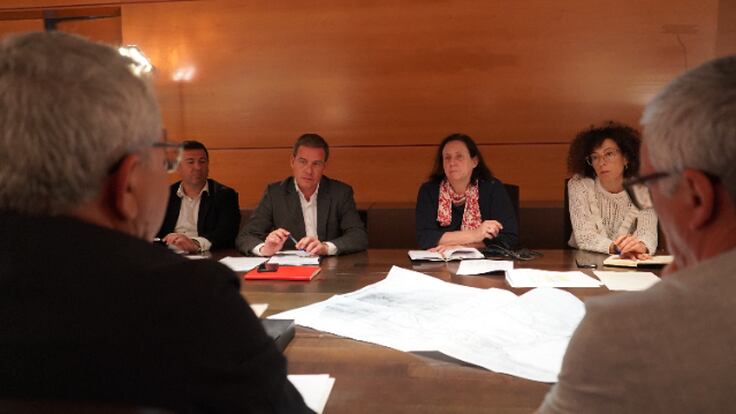 El alcalde de Xàtiva, Roger Cerdà, valora la reunión