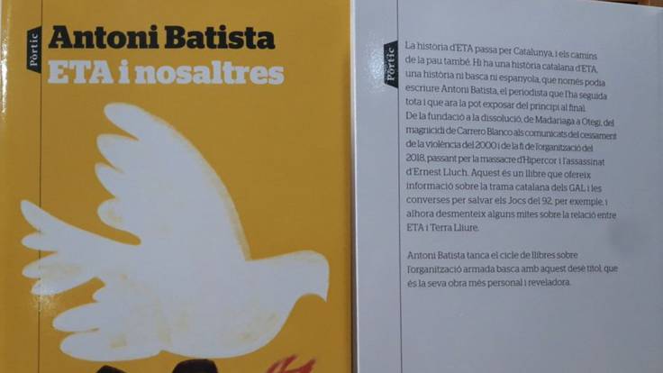 Antoni Batista presenta el llibre &#039;ETA i nosaltres&#039;
