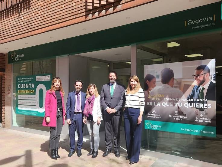 Eurocaja Rural abre su primera oficina en Segovia